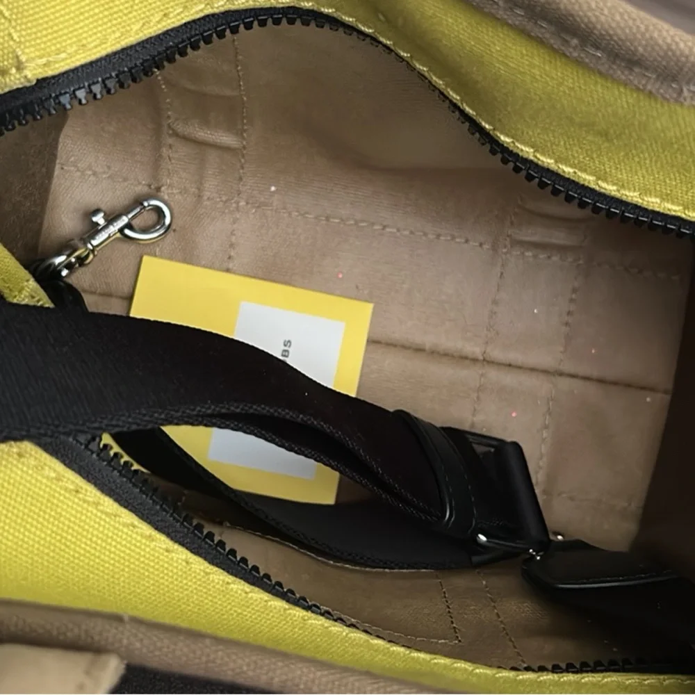 Marc Jacobs The Tote Bag in Tan with Yellow Interior